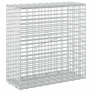 vidaXL Gabion z drutu 3,5 mm i siatką 5x2,5 cm 50x20x50 cm