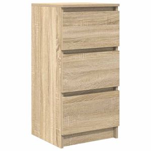 vidaXL Komoda Sonoma Oak 37,5x35x76 cm Drewno klejone
