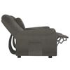 vidaXL Rozkładany fotel masujący z uchwytem, 2-os., ciemnoszary