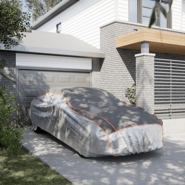 vidaXL Pokrowiec na samochód typu sedan, chroniący przed gradem, L