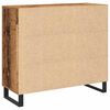 vidaXL Bufet Stare drewno 90 x 34 x 80 cm Materiał drewnopochodny