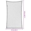 vidaXL Siatka na przyczepę, z elastyczną linką, czarna, 2,1x1,25 m, PP