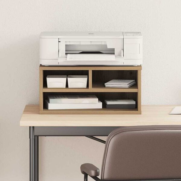 vidaXL Stojak na drukarkę dąb artisan 49 x 40 x 22.5 cm