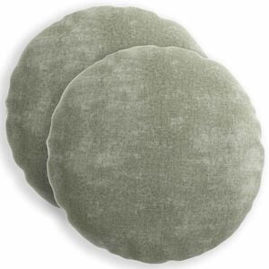 vidaXL Poszewka na poduszkę 2 szt. HEERLEN zielony &Oslash; 40 cm
