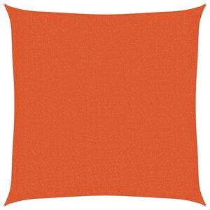 vidaXL Żagiel przeciwsłoneczny, 160 g/m&sup2;, pomarańczowy, 2x2 m, HDPE