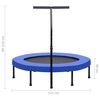 vidaXL Trampolina fitness z uchwytem i nakładką ochronną, 122 cm
