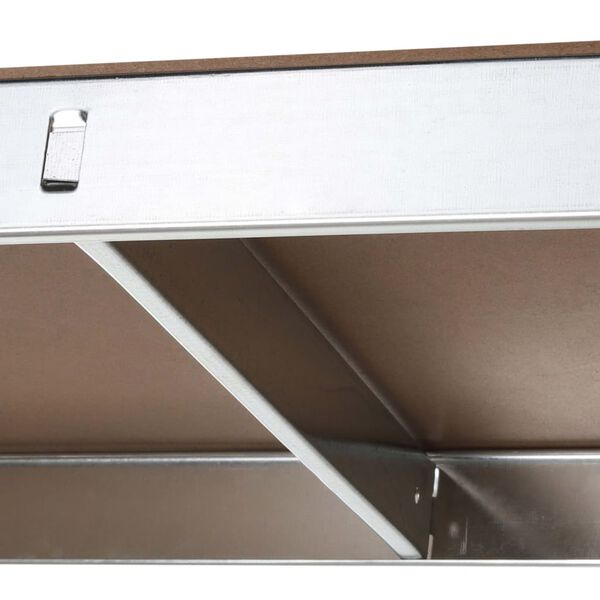 HI Wytrzymały regał magazynowy, 90x40x180 cm