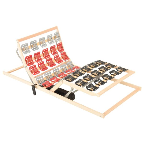 vidaXL Stelaż do ł&oacute;żka z silnikiem elektrycznym, regulowany, 90x200 cm