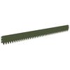 vidaXL Krawężnik do trawnika 10 pcs 103 x 10 cm Stal Oliwkowy zielony