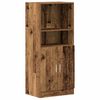 vidaXL Szafka kuchenna, stare drewno, 57x41,5x131,5 cm