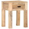vidaXL Szafka nocna, 40 x 35 x 50 cm, lite drewno mango