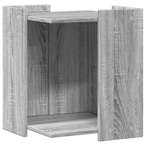 vidaXL Szafka na kuwetę, szary dąb sonoma, 42x42x51 cm