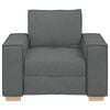 vidaXL Sofa Fotel Ciemnoszary 100x78x84 cm Tkanina