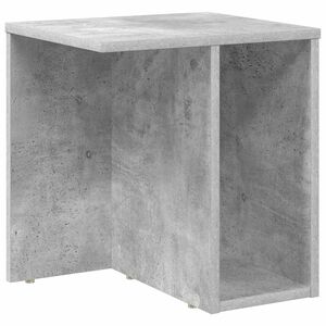 vidaXL Stolik końcowy Betonowy szary 37 x 32 x 40 cm