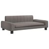 vidaXL Sofa dla dzieci, kolor taupe, 90x53x30 cm, obita tkaniną
