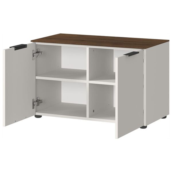 Germania Ławka na buty GW-California, 40x75x48 cm, kaszmir i orzech