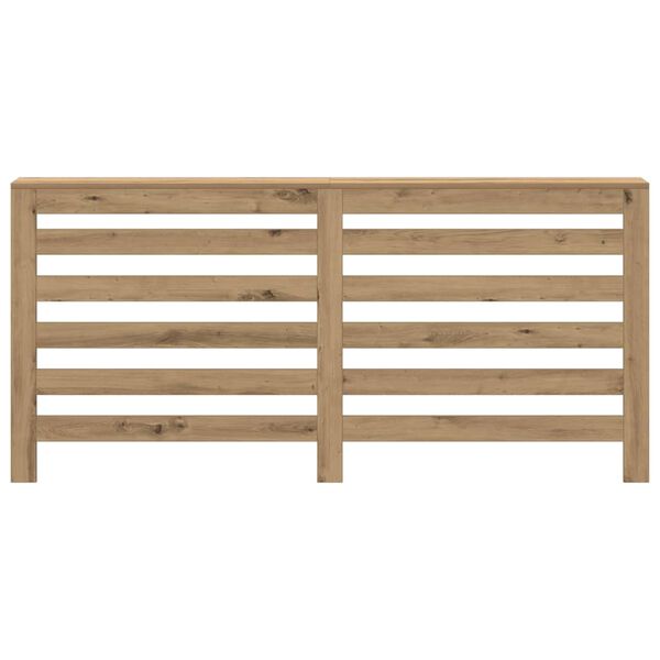 vidaXL Osłona na grzejnik, dąb artisian, 175x20x82 cm