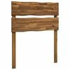 vidaXL Zagł&oacute;wek z naturalnym brzegiem ROSTOCK naturalny 75 cm