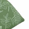 vidaXL Leżak składany wz&oacute;r liścia 175x54x8,5 cm tkanina Oxford