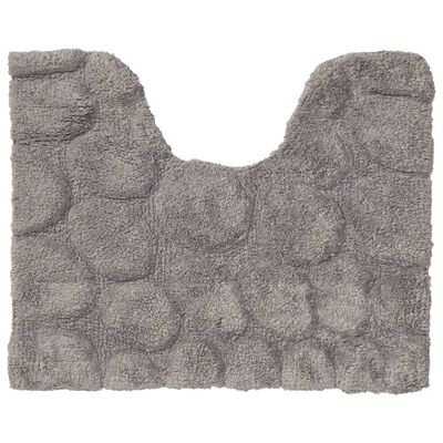 Sealskin Dywanik toaletowy Pebbles, bawełna, 50x60 cm, szary
