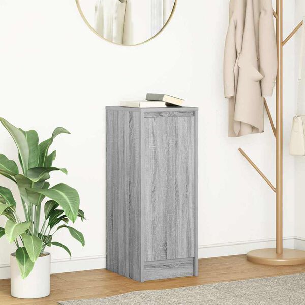 vidaXL Komoda Szara Sonoma 29,5x34x76 cm Drewno klejone