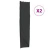 vidaXL Pokrowce na parasol ogrodowy, 2 szt., 240x57/57 cm, Oxford 420D