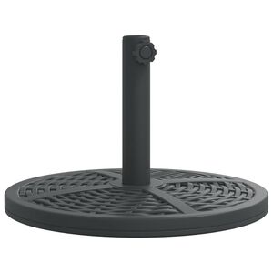 vidaXL Podstawa do parasola, do słupk&oacute;w &Oslash;38/48 mm, 12 kg, okrągła