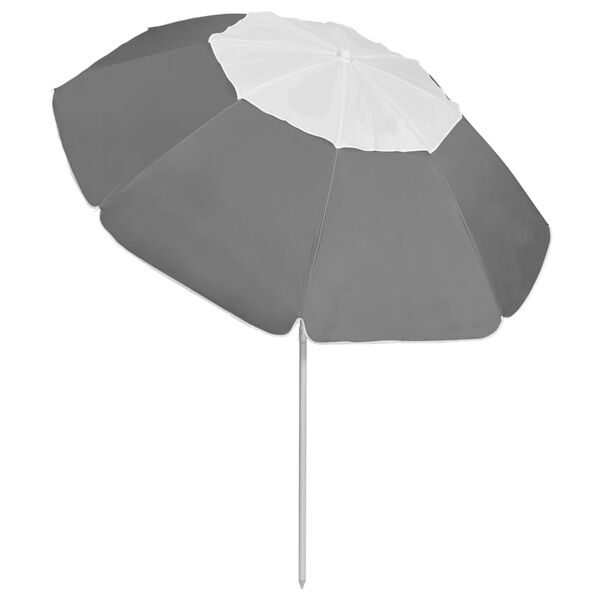 vidaXL Parasol plażowy, antracytowy, 300 cm