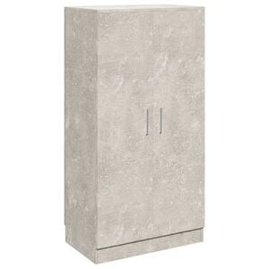 vidaXL Szafka na buty, szarość betonu, 55x35x108 cm
