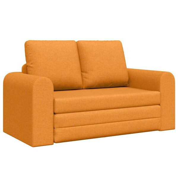 vidaXL Sofa Bed 60cm Ciemny Ż&oacute;łty tkanina