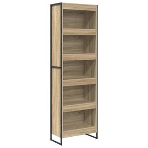 vidaXL Szafka na książki 60 x 30 x 189,5 cm Drewno inżynieryjne Sonoma