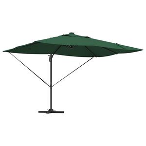 vidaXL Parasol plażowy 352 x 251 x 265 cm Poliester i aluminium