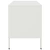 vidaXL Szafki pod telewizor, 2 szt., białe, 68x39x50,5 cm, stalowe