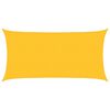 vidaXL Żagiel przeciwsłoneczny, 160 g/m&sup2;, ż&oacute;łty, 2,5x4,5 m, HDPE