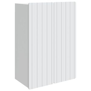 vidaXL Szafka ścienna Biały 66 x 34,5 x 92 cm Drewno inżynieryjne