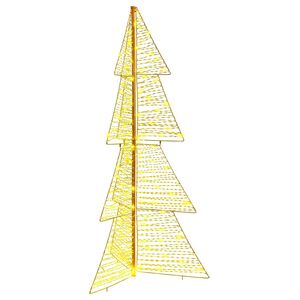 vidaXL Choinka 160 LED Ciepła biel 150 cm PET