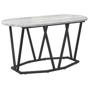 vidaXL Stolik kawowy Szary 80 x 40 x 40.5 cm
