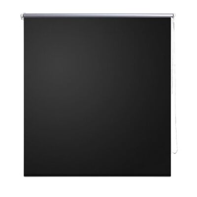 Roleta okienna zaciemniająca czarna 160 x 175 cm
