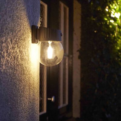 Luxform Inteligentna ogrodowa lampa słoneczna LED Nice, ścienna 300 Lm