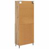 vidaXL Highboard z szufladą Dąb rzemieślniczy 69,5 x 34 x 180 cm