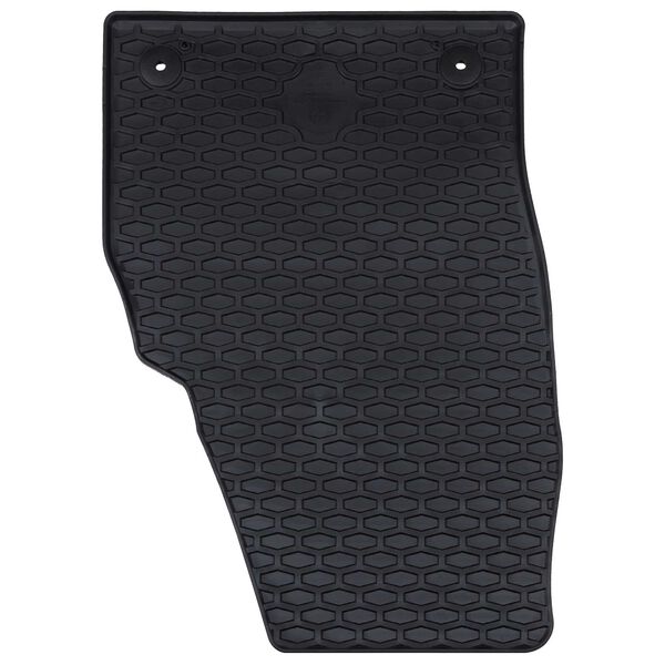 vidaXL Mata samochodowa 4 pcs Czarny odpowiedni do &Scaron;koda FABIA 2021-