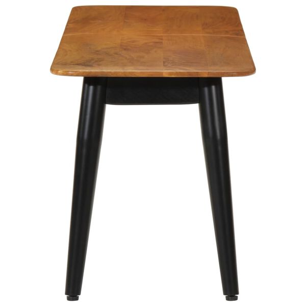 vidaXL Ławka, 160x40x45 cm, lite drewno mango i żelazo