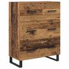 vidaXL Highboard Stare drewno 69,5 x 34 x 180 cm