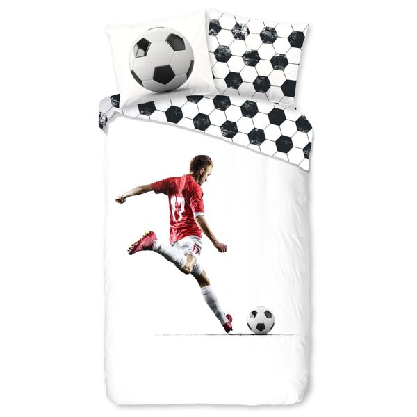 Good Morning Pościel dziecięca SCORE, 140x200/220 cm, biała