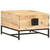 vidaXL Stolik kawowy, 67 x 67 x 45 cm, lite drewno mango