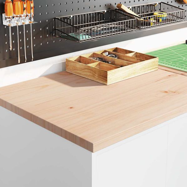 vidaXL Szafki garażowe 2 szt. Białe drewno klejone