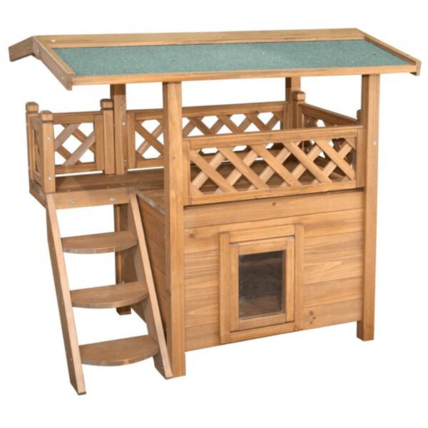 Kerbl Domek dla kota Lodge, 77x50x73 cm