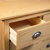 vidaXL Komoda Hill, 79x40x80 cm, lite drewno sosnowe