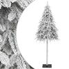 vidaXL Sztuczna choinka, ośnieżona, 150 cm