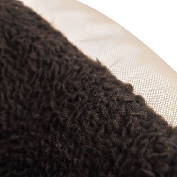 vidaXL Legowisko dla psa, rozmiar XXL, brązowo-beżowe